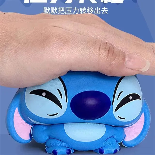 Disney Cartoon Lilo & Stitch Doll Stress Relief Toys Children Birthday Gift Kawaii Soft Slow Bounce Boys Girls Christmas Gift