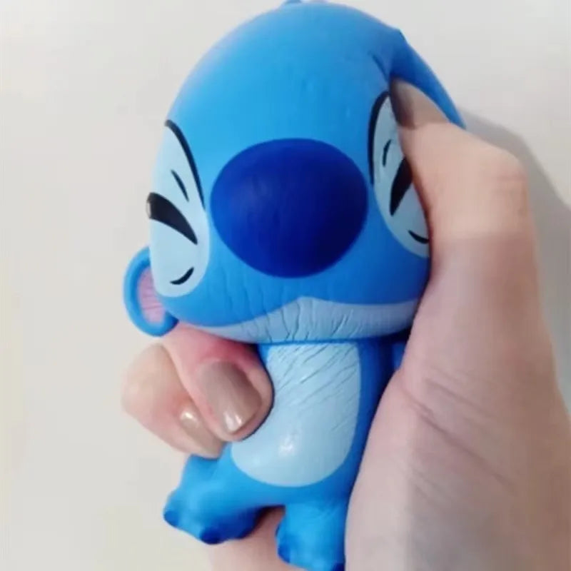 Disney Cartoon Lilo & Stitch Doll Stress Relief Toys Children Birthday Gift Kawaii Soft Slow Bounce Boys Girls Christmas Gift
