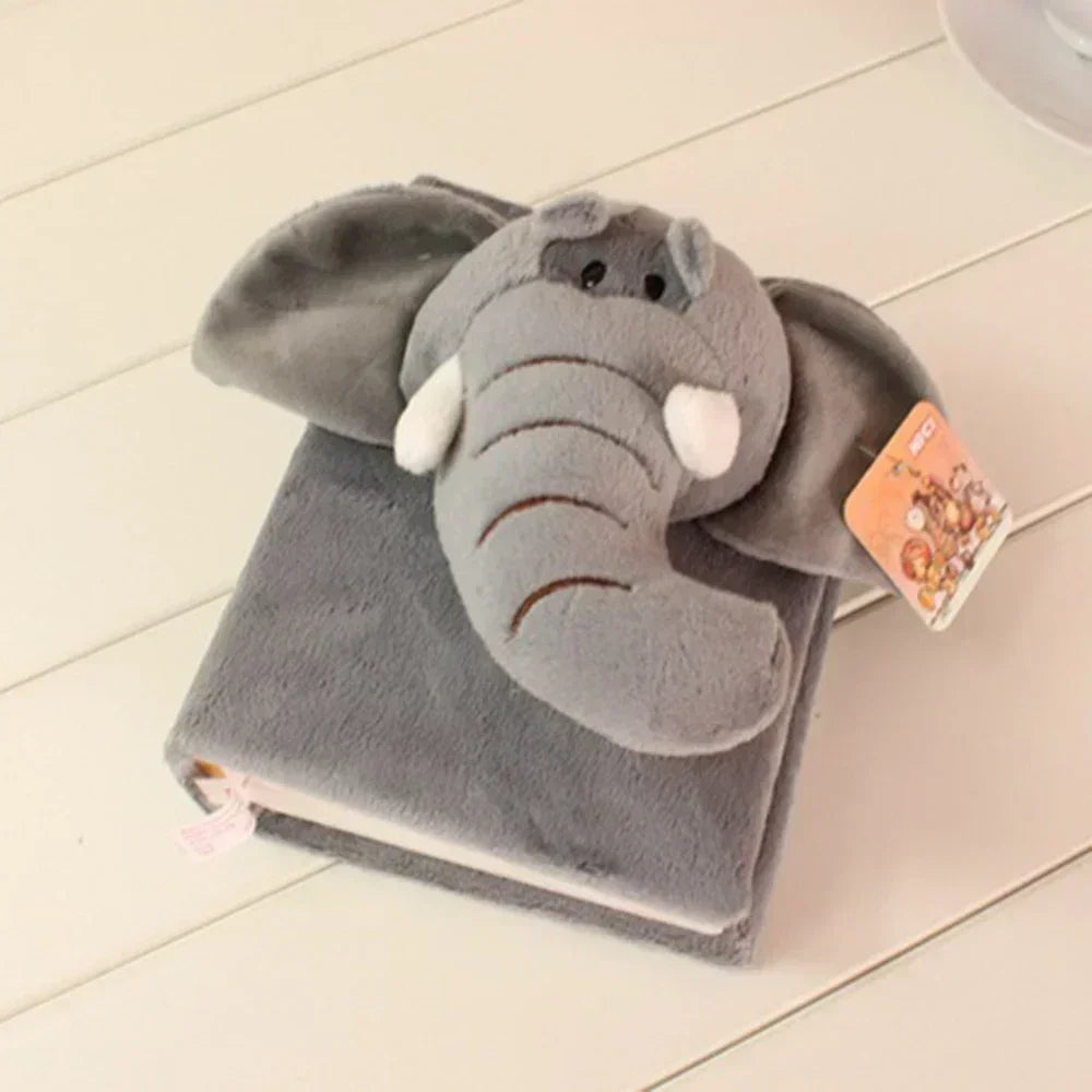 100 Pages 3D Cartoon Plush Animal Photo Album Slip in Case for Baby Groth Memory Fotos Photocards Collect Books Creative Gifts