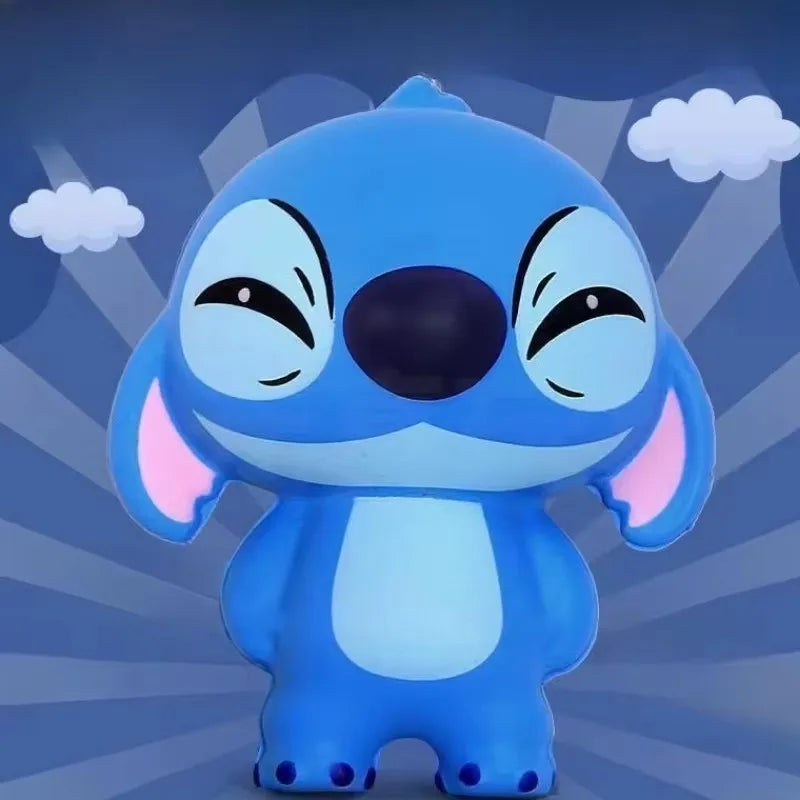 Disney Cartoon Lilo & Stitch Doll Stress Relief Toys Children Birthday Gift Kawaii Soft Slow Bounce Boys Girls Christmas Gift