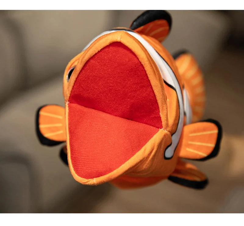 Kawaii Finger Puppets Plush Toys Octopus Penguin Clownfish Educational Storytime Toys for Imaginative Play Birthday Gift