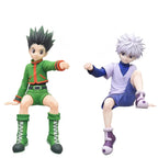 13cm Hunter x Hunter Gon Freecss Anime Figure Alluka Zoldyck Action Figure Chrollo Lucilfer/Kurapika Figurine Model Toys Gift