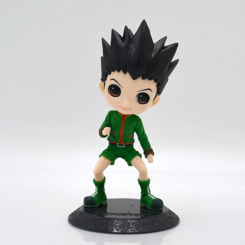 13cm Hunter x Hunter Gon Freecss Anime Figure Alluka Zoldyck Action Figure Chrollo Lucilfer/Kurapika Figurine Model Toys Gift