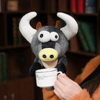 Kawaii Plush Finger Puppets Monkey And Tiger Educational Toy For Kids Learning And Imagination Gift