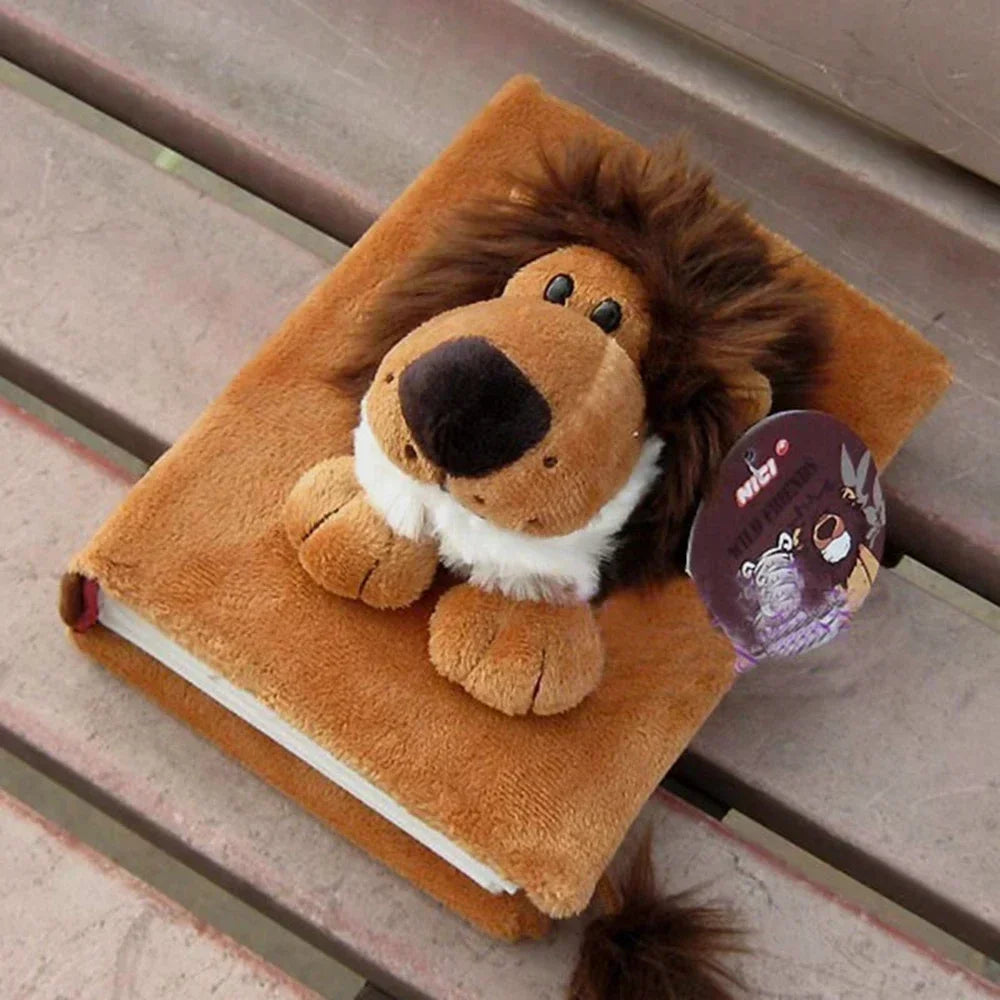 100 Pages 3D Cartoon Plush Animal Photo Album With Slip In Case For Baby Growth Memory Photos Keepsake Gift