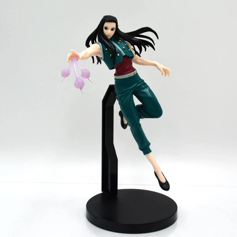 13cm Hunter x Hunter Gon Freecss Anime Figure Alluka Zoldyck Action Figure Chrollo Lucilfer/Kurapika Figurine Model Toys Gift