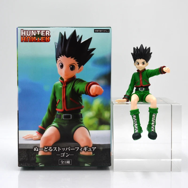 13cm Hunter x Hunter Gon Freecss Anime Figure Alluka Zoldyck Action Figure Chrollo Lucilfer/Kurapika Figurine Model Toys Gift