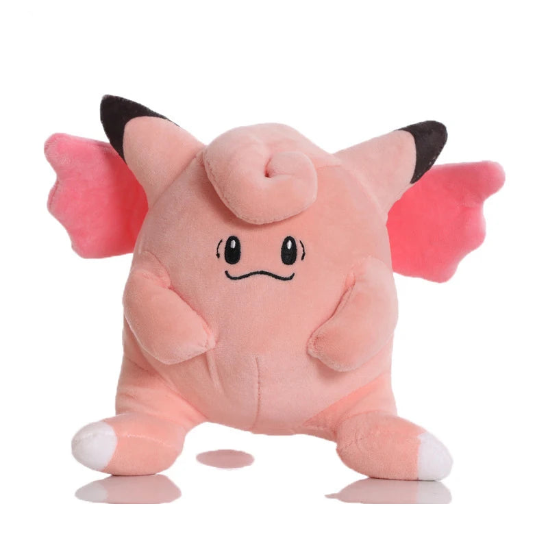 Adorable 20cm Pokémon Plush Collection: Wigglytuff, Jigglypuff, Clefairy, Mr. Mime, Blissey, Mew, Slowpoke, and Lickitung - Perfect Gift for Kids!