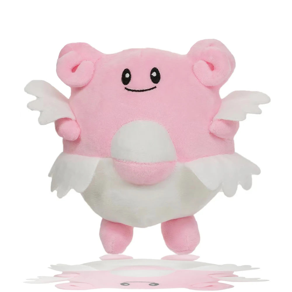 Adorable 20cm Pokémon Plush Collection: Wigglytuff, Jigglypuff, Clefairy, Mr. Mime, Blissey, Mew, Slowpoke, and Lickitung - Perfect Gift for Kids!