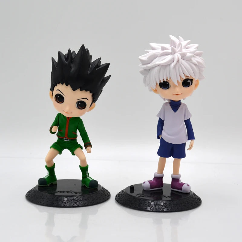 13cm Hunter x Hunter Gon Freecss Anime Figure Alluka Zoldyck Action Figure Chrollo Lucilfer/Kurapika Figurine Model Toys Gift