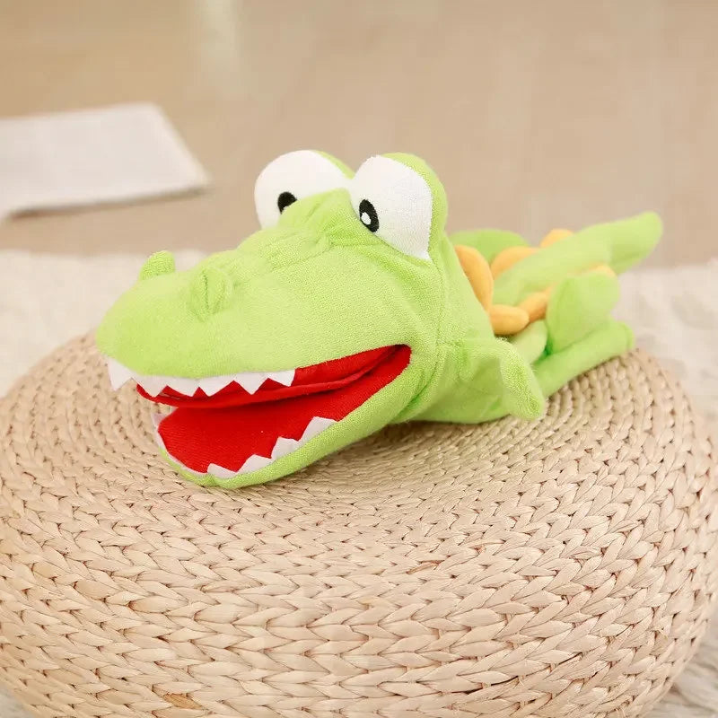 Kawaii Plush Finger Puppets Monkey And Tiger Educational Toy For Kids Learning And Imagination Gift