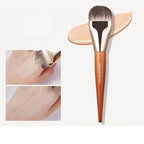 Tongue Shaped Foundation Brush For Liquid Foundation And Concealer Professional Makeup Tool For Women Face Base Beauty