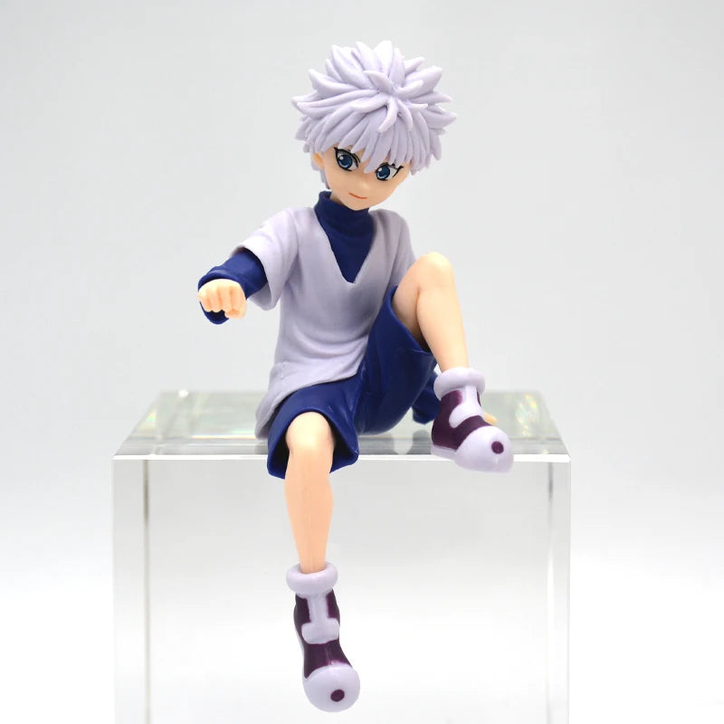 13cm Hunter x Hunter Gon Freecss Anime Figure Alluka Zoldyck Action Figure Chrollo Lucilfer/Kurapika Figurine Model Toys Gift
