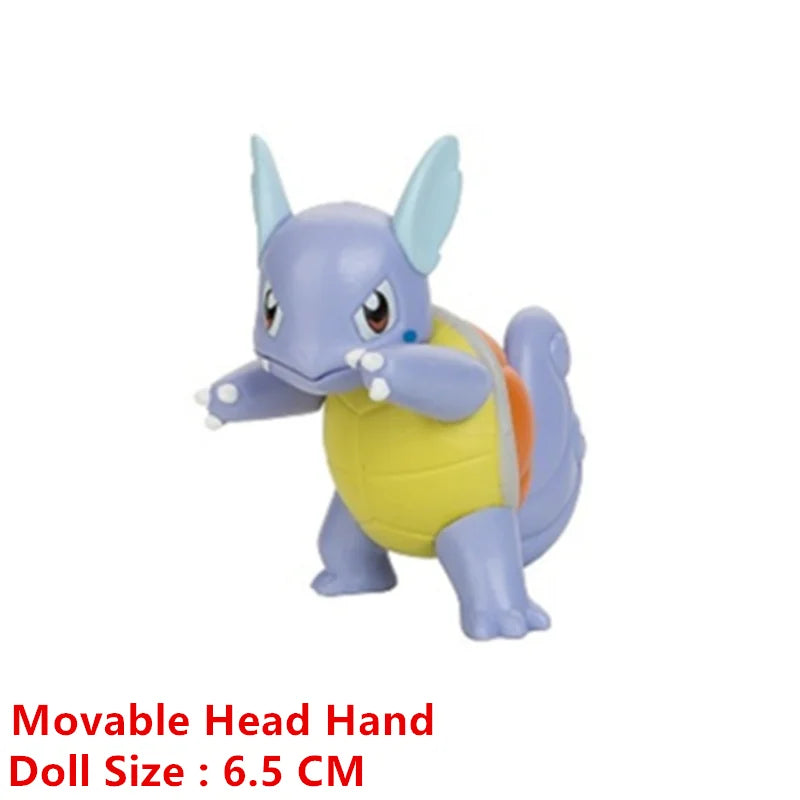 Pokemon Anime Figures Set Featuring Pikachu Mewtwo Flying Dragon Meowth Collection Figure Action Toys Gift Set Bulk Lot