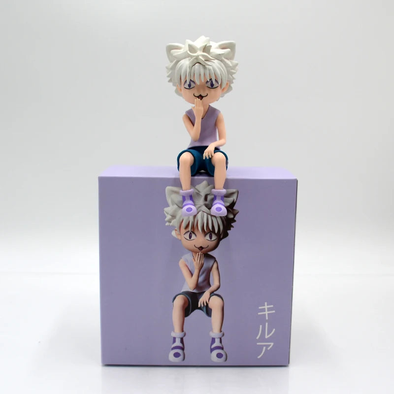 13cm Hunter x Hunter Gon Freecss Anime Figure Alluka Zoldyck Action Figure Chrollo Lucilfer/Kurapika Figurine Model Toys Gift