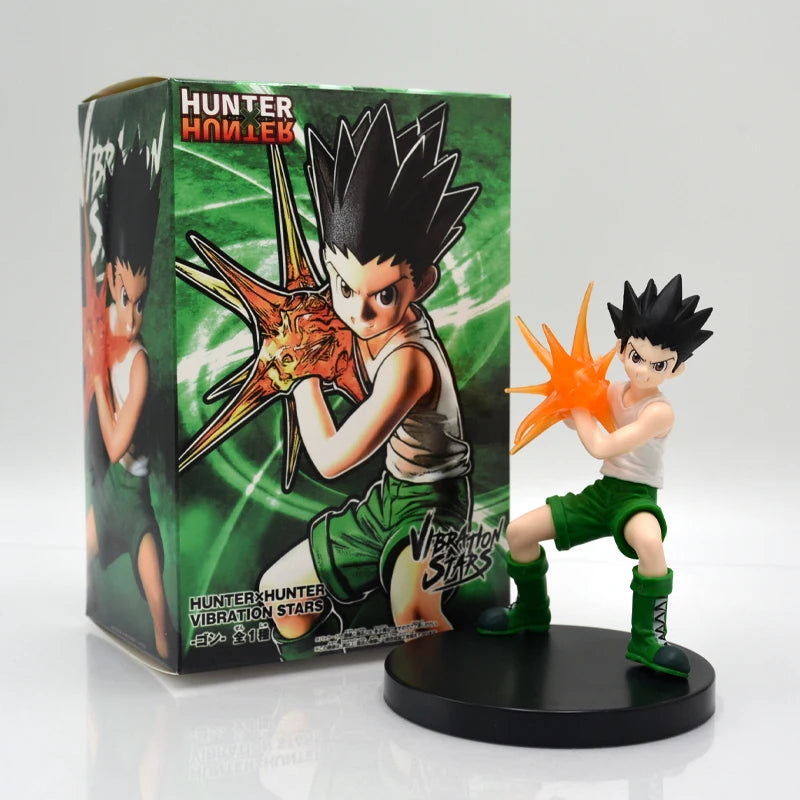 13cm Hunter x Hunter Gon Freecss Anime Figure Alluka Zoldyck Action Figure Chrollo Lucilfer/Kurapika Figurine Model Toys Gift