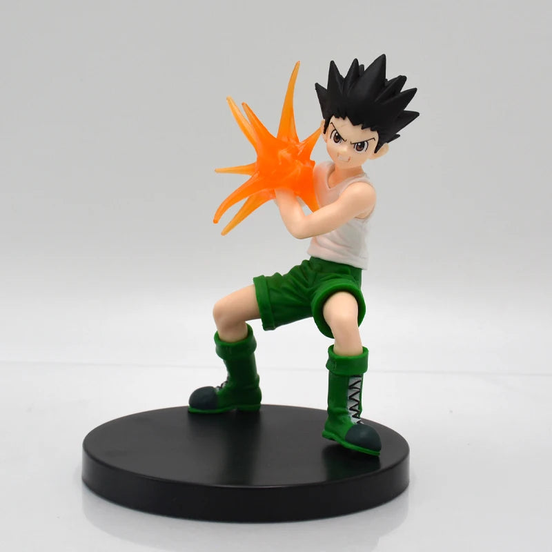 13cm Hunter x Hunter Gon Freecss Anime Figure Alluka Zoldyck Action Figure Chrollo Lucilfer/Kurapika Figurine Model Toys Gift