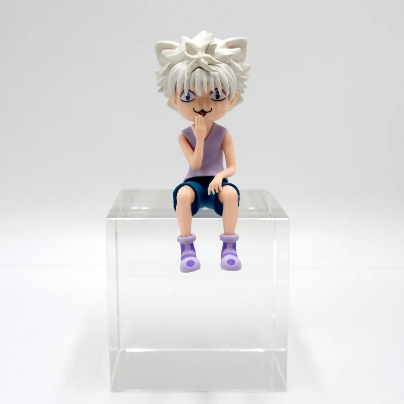 13cm Hunter x Hunter Gon Freecss Anime Figure Alluka Zoldyck Action Figure Chrollo Lucilfer/Kurapika Figurine Model Toys Gift