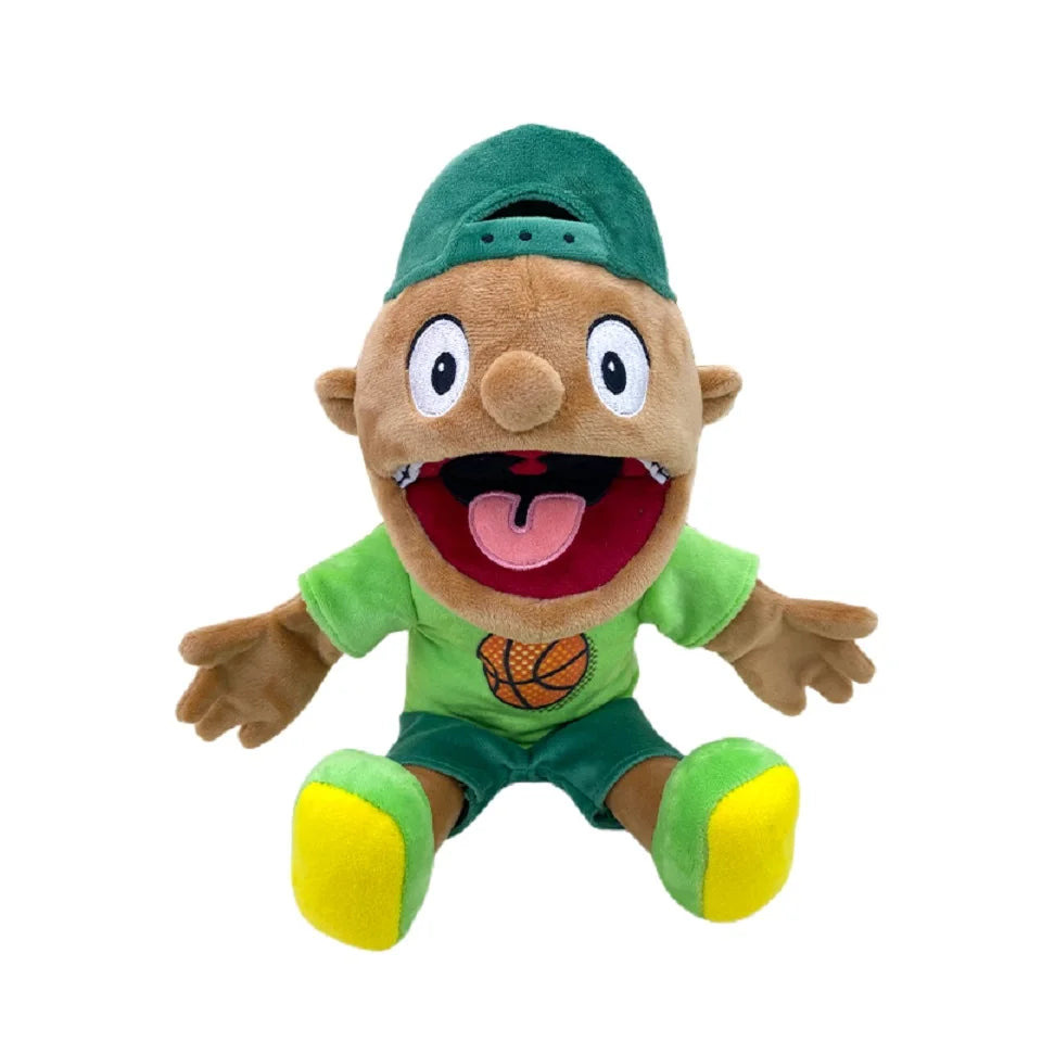 Jeffy Hand Puppet Plush 30cm or 60cm Soft Kids Puppet Toy Party Props Talk Shows Christmas Gift
