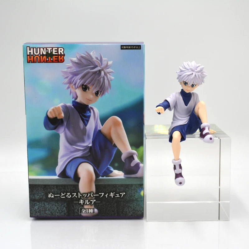 13cm Hunter x Hunter Gon Freecss Anime Figure Alluka Zoldyck Action Figure Chrollo Lucilfer/Kurapika Figurine Model Toys Gift