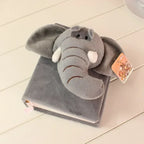 100 Pages 3D Cartoon Plush Animal Photo Album With Slip In Case For Baby Growth Memory Photos Keepsake Gift