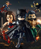 Fondjoy Justice League 10cm Action Figure Set Collectible Superman Batman Aquaman Black Adam Wonder Woman The Flash