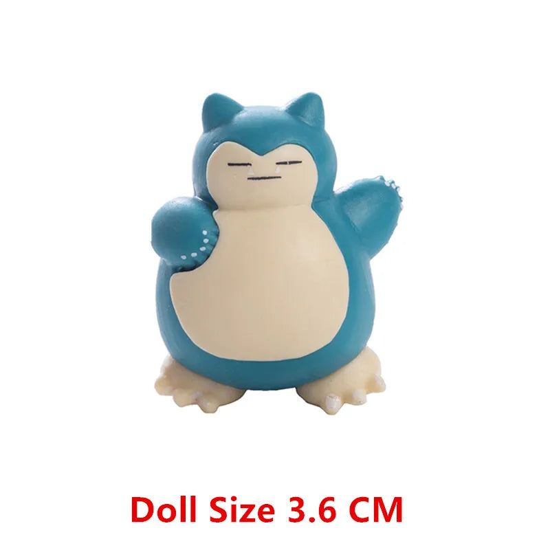 Pokemon Anime Figures Set Featuring Pikachu Mewtwo Flying Dragon Meowth Collection Figure Action Toys Gift Set Bulk Lot