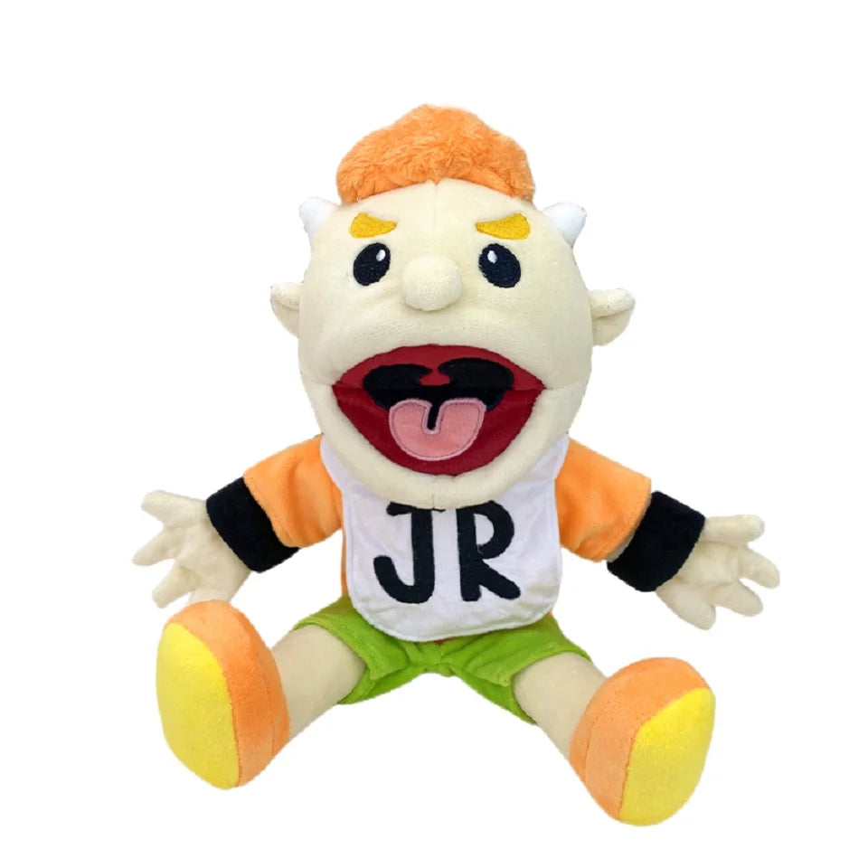 Jeffy Hand Puppet Plush 30cm or 60cm Soft Kids Puppet Toy Party Props Talk Shows Christmas Gift