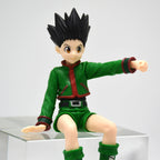 13cm Hunter x Hunter Gon Freecss Anime Figure Alluka Zoldyck Action Figure Chrollo Lucilfer/Kurapika Figurine Model Toys Gift