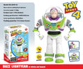 Toy Story Buzz Lightyear Electric Walking Robot Action Figure Toy For Kids Birthday Gift Pixar