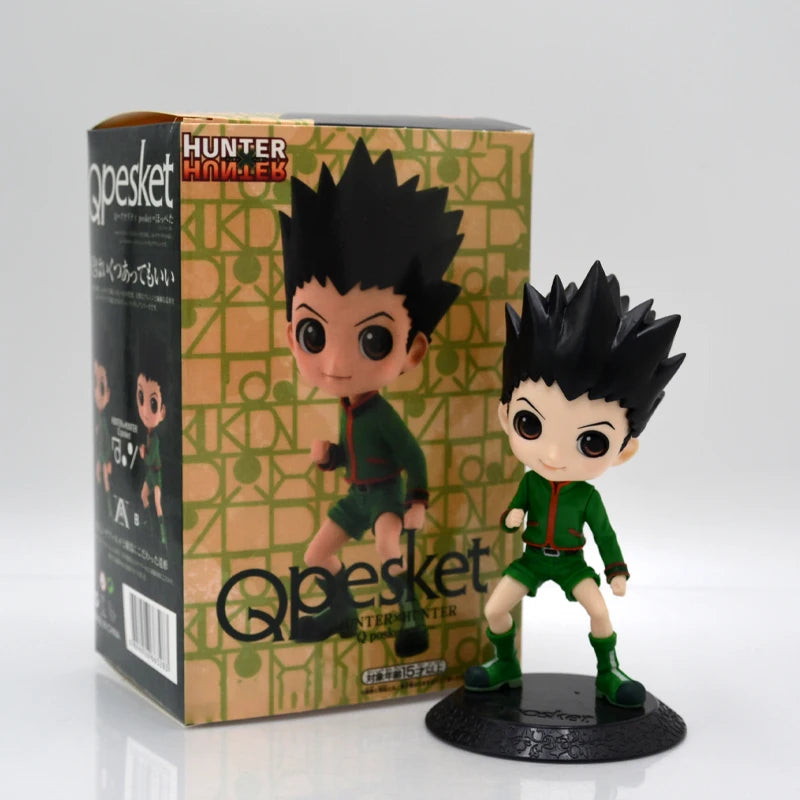 13cm Hunter x Hunter Gon Freecss Anime Figure Alluka Zoldyck Action Figure Chrollo Lucilfer/Kurapika Figurine Model Toys Gift