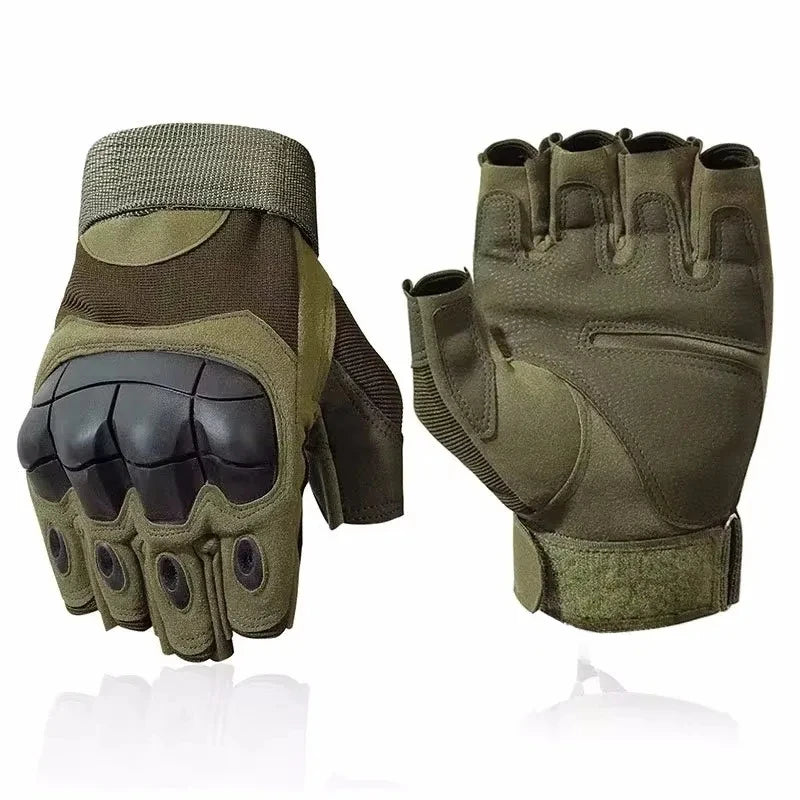 Motorcycle Camping Cycling Hiking Rock Climbing Tactical Gloves Touch Screen Design For Full Hand Protection